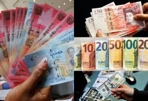 cedi weakens against Dollar, Pounds and Euros