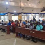 Kennedy Ofosuhene, MTN Communications Advisor, speaking at the forum in Donkorkrom