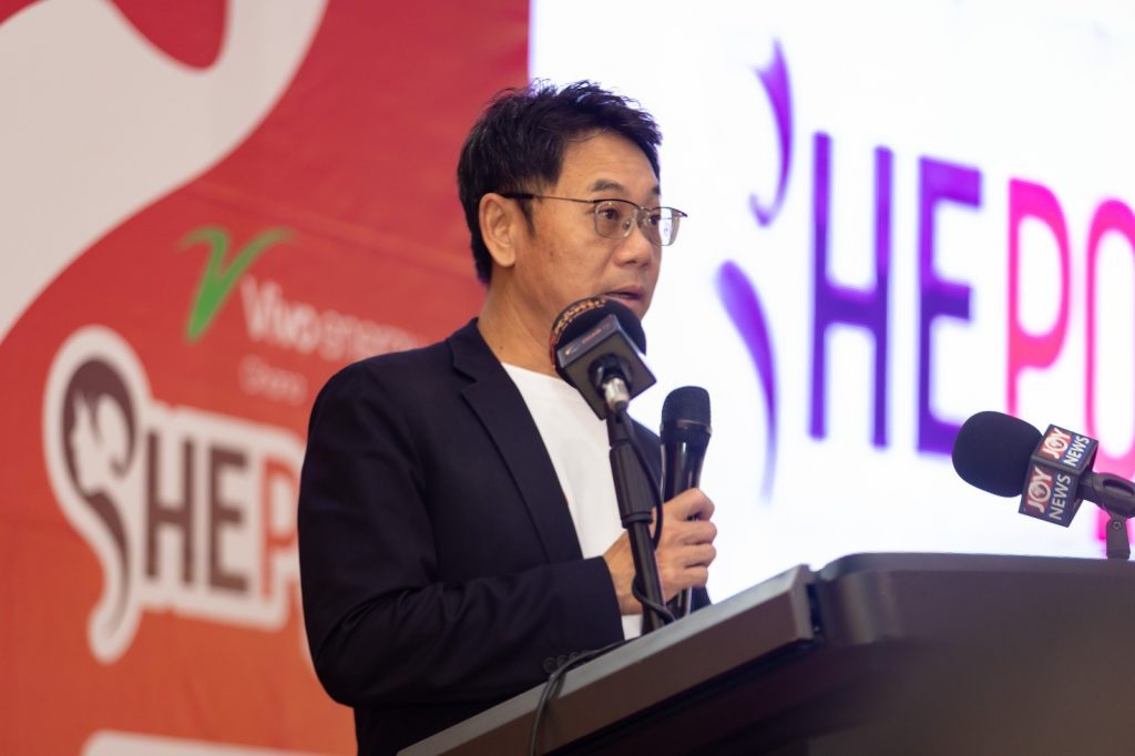 Mr. Christian Li, Managing Director of Vivo Energy Ghana 90