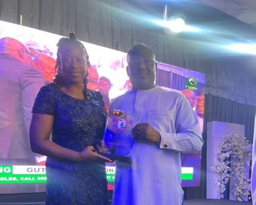 GUTA honours BoG Governor 1111