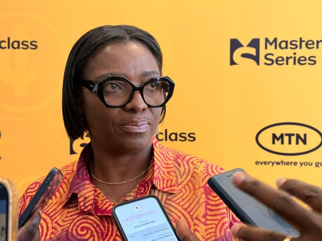 Nana Asantewaa Amegashie, General Manager for Consumer Marketing at MTN Ghana 2