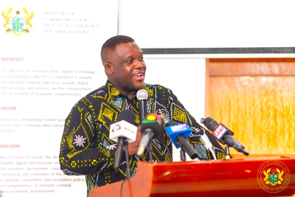 Samuel Nartey George, Minister for Communication, Digital Technology and Innovations 5
