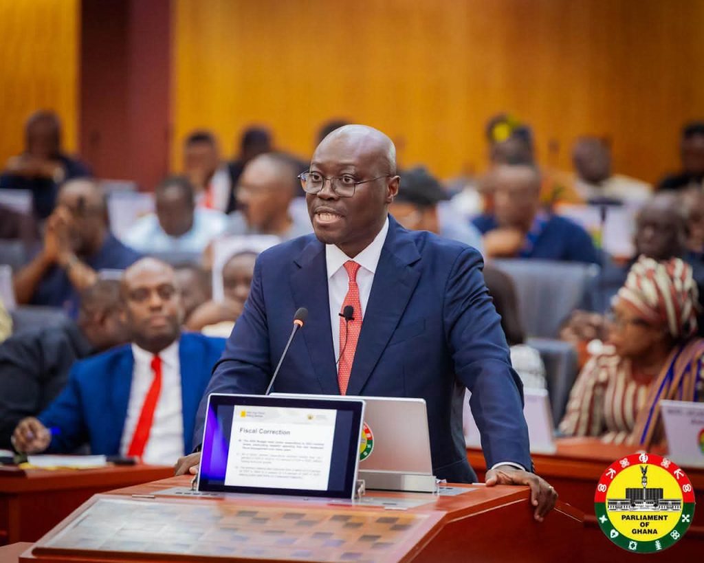 Finance Minister Dr Cassiel Ato Forson