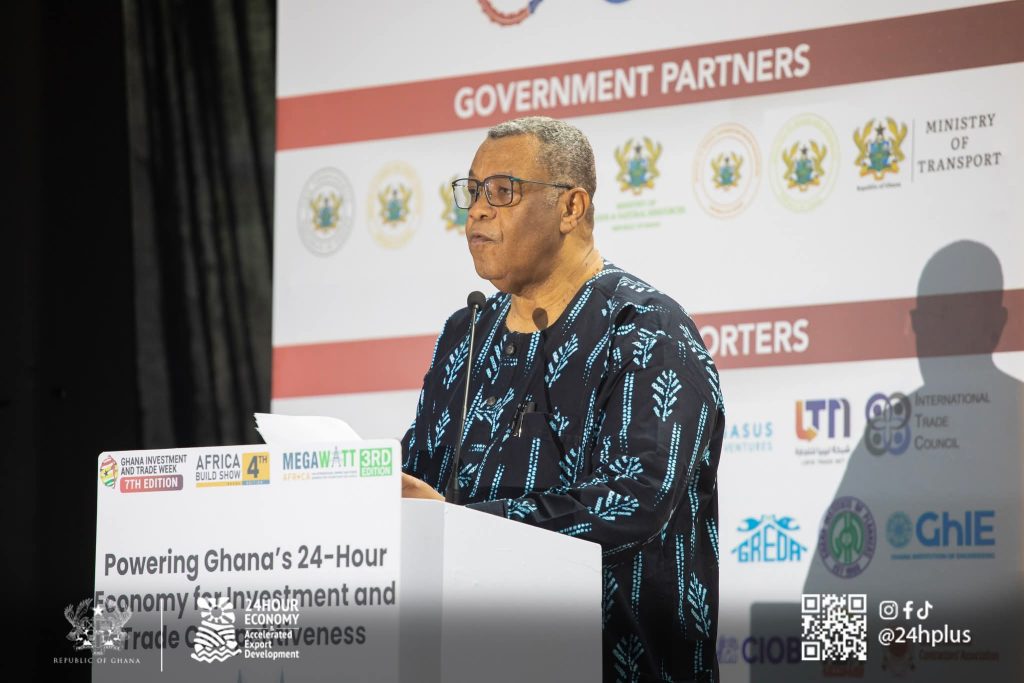 Mr. Goosie Tanoh, the Presidential Adviser on the 24-Hour Economy and Accelerated Export Development 2