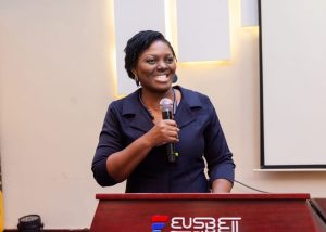 Afua Asafo-Adjei, Manager, Communication and Stakeholder Management at MMFL 2