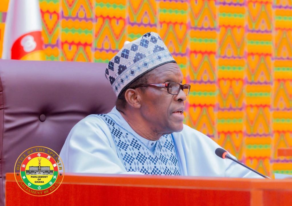 Alban Bagbin, Speaker of Parliament 2