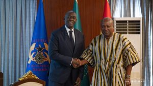 Mahama holds high-level talks with IFC MD