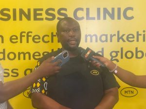 Mr. Abubakar Sadiq Mohammed ,Senior Manager for SME Sales, Partnerships, and Business Development at MTN Ghana 0000