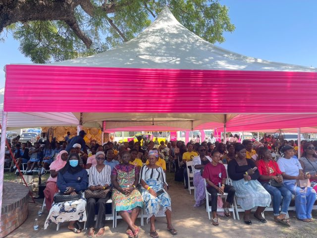 MTN Yellow Ladies offer free breast cancer screening to market women